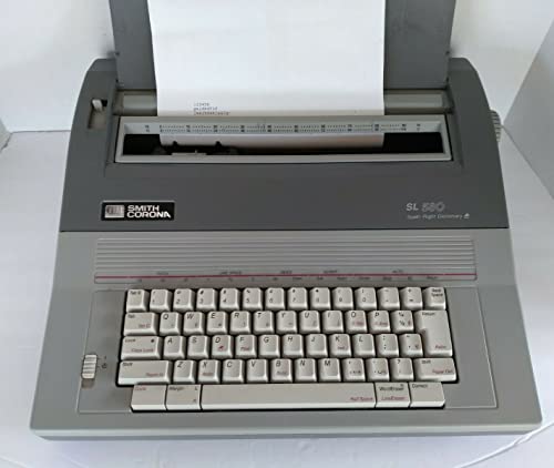 Smith Corona Typewriter SL580 Model 5A-1 120V