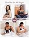 Momcozy Pumping Bra Hands Free | Seamless Nursing Bras for Pumping | Breast Pump Bra with Fixed Padding, Wireless Black