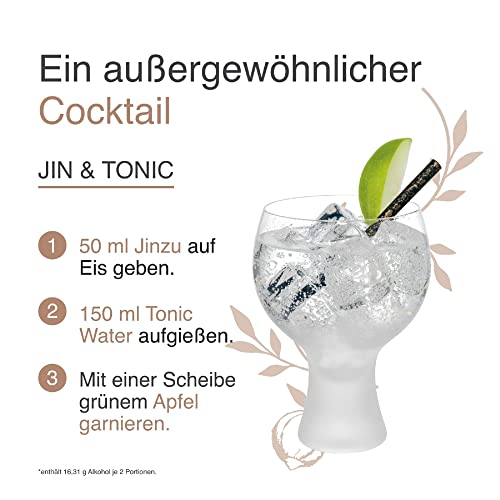 Jinzu Gin | Britischer Gin mit japanischem Einschlag | Geschmacksreiches Aroma mit Zitrusfrische | für Gin & Tonic | 41… - Image 4
