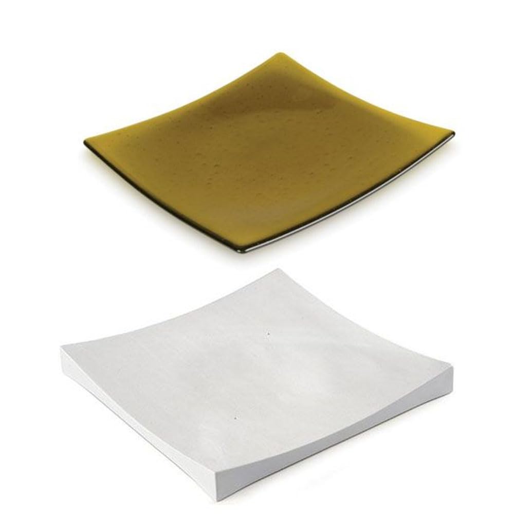 Bullseye 10.6'' Flat Slumper Glass Fusing Kiln Mold