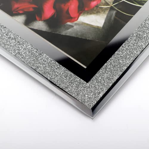 Calenzana 8X10 Picture Frame Sparkle Glass Photo Frames For Tabletop, 8 X 10 Inch, 2 Pack #TOP2