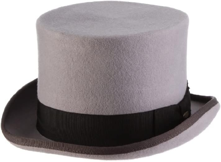 Scala Classico Men's Wool Felt English Topper Hat