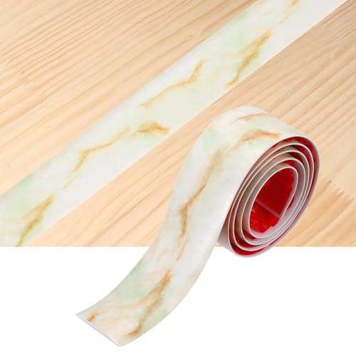 Bande de transition de sol plate uxcell en PVC souple blanc crème pour masquer les joints de sol