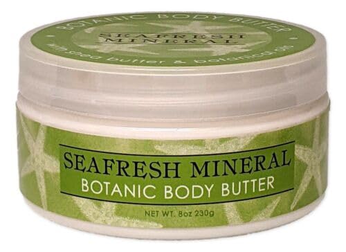 Greenwich Bay SEAFRESH MINERAL Body Butter with Shea Butter, 8 oz. - Nuragastore