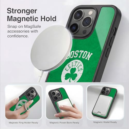 Coque Boston Celtics iPhone 13 Pro évitez les bris d'écran gel militaire - 4