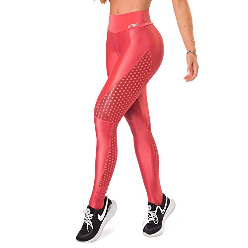 Legging Let'sgym Atletika Air Coral - P