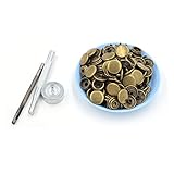  Ensembles Boutons avec Snap Pince 50 Ensembles métalliques Boutons métalliques Boutons en métal Fermoir Veste Veste vêtements pour Enfants Boutons Jeans Collier Ceinture Boucle (Color : 2)