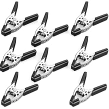 HORUSDY 8-Piece 4" inch Spring Clamp, Heavy Duty Spring Metal Spring Clamps, 1.5"-inch Jaw opening