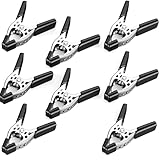 HORUSDY 8-Piece 4' inch Spring Clamp, Heavy Duty Spring Metal Spring Clamps, 1.5'-inch Jaw opening