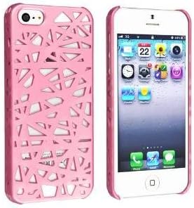 Plastic Hollow-Out Bird Nest Mesh Hard Cover Case Skin for iPhone 5 5s