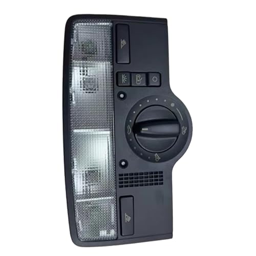 Lámpara lectura para luz de techo interior con difusor óptico compatible con Golf 4 y Passat B5