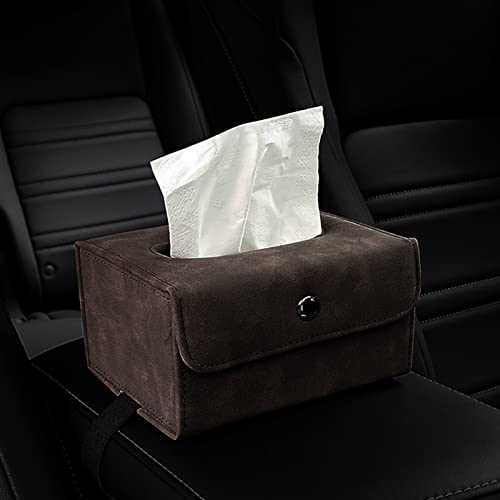 Caixa de Lenços para Carro, Suporte de lenço de viseira de apoio de braço, Dispensador de lenços de