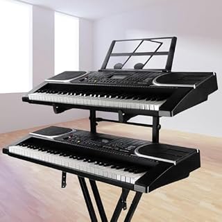 Shurzzesj Support de clavier réglable, support de clavier réglable en forme de X, affichage de clavier musical X-Tube, support de piano numérique double couche réglable pour enfants et adultes - Les Beatles, Paul McCartney, John Lennon, RIngo Starr, George Harrison Shurzzesj Support de clavier réglable, support de clavier réglable en forme de X, affichage de clavier musical X-Tube, support de piano numérique double couche réglable pour enfants et adultes – Image 3