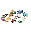 415rthegcal - LEGO Classic Medium Creative Brick Box 10696 Building Toy Set - Featuring Storage, Includes Train, Car, and a Tiger Figure, and Playset for Kids, Boys, and Girls Ages 4-99