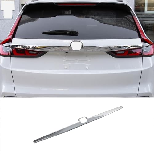 KELEIMAI Car Accessories Fit for Honda CR-V CRV 2023 2024 Rear Exterior Trunk Streamer Cover Trim Strip (Chrome) 1PCS ABS