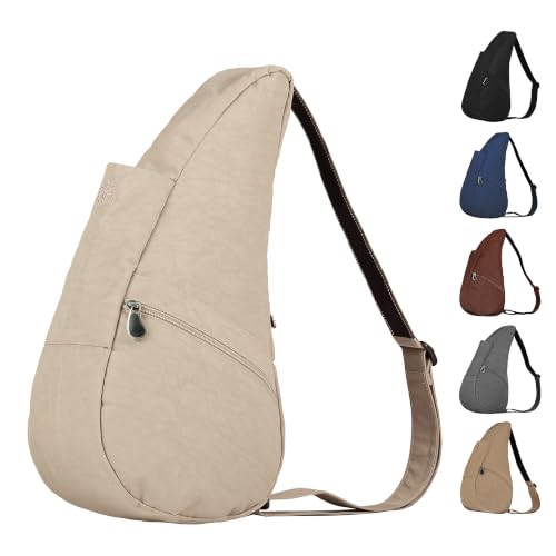 Image of AmeriBag Healthy Back Bag 17 inch Nylon Crossbody Sling | Organized Ergonomic Shoulder Bag for Everyday Use, Travel & Walking Comfort