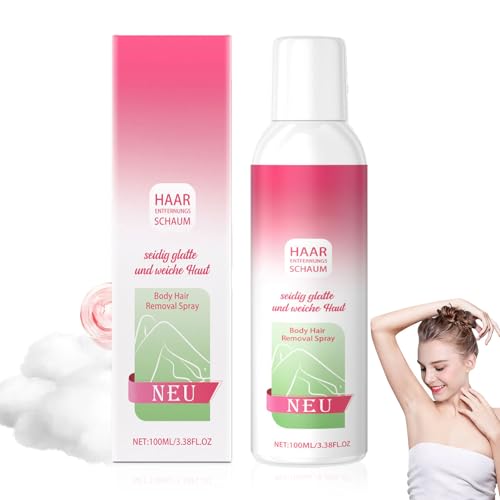 Altherona Haarentfernungsschaum, Enthaarungsschaum Enthaarungsspray, Body Haarentfernung Schaum, Haarentfernungsspray Effektive Haarentfernung ohne Rasur für Frauen und Männer, Keine Hautirritationen Altherona Haarentfernungsschaum, Enthaarungsschaum Enthaarungsspray, Body Haarentfernung Schaum, Haarentfernungsspray Effektive Haarentfernung ohne Rasur für Frauen und Männer, Keine Hautirritationen