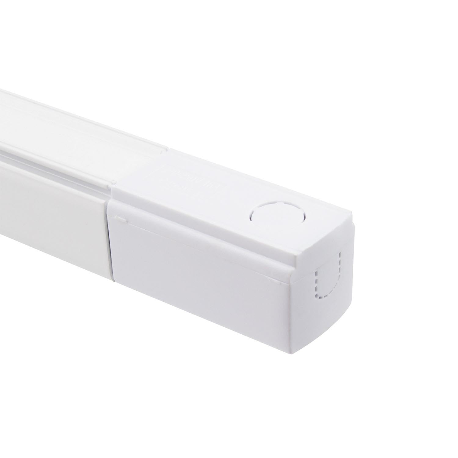 LEDKIA LIGHTING Carril Trifásico Aluminio para Focos LED 2 Metros Blanco