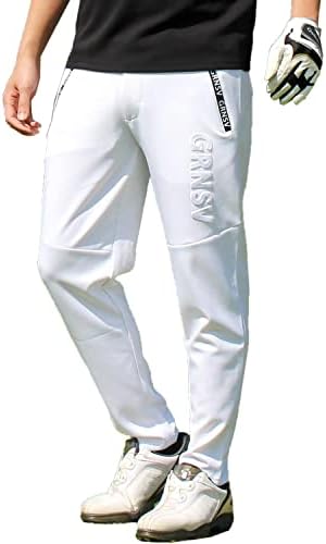 JUN&ROPE ホワイト スリムフィット ゴルフパンツ　XL Amazon | [TopIsm] ゴルフパンツ メンズ ゴルフウェア GIORNO SEVEN