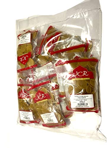 JCR Pani Puri Raw Pellets, 1.2 kg, 6 Packs of 200g, 6 count (Pack of 1) - Image 2