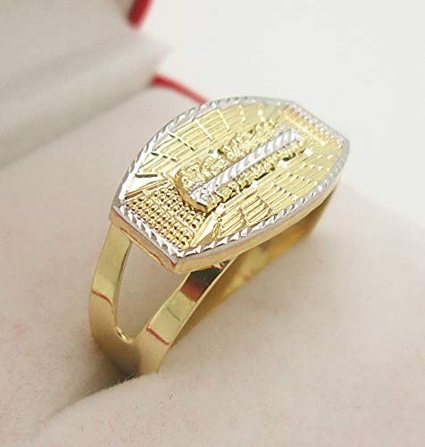 Men's 10K Yellow Gold Last Supper Ring3
