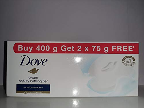Image of Dove Cream Beauty Bathing Bar Buy 400 g Get 2*75 g Soap Free
