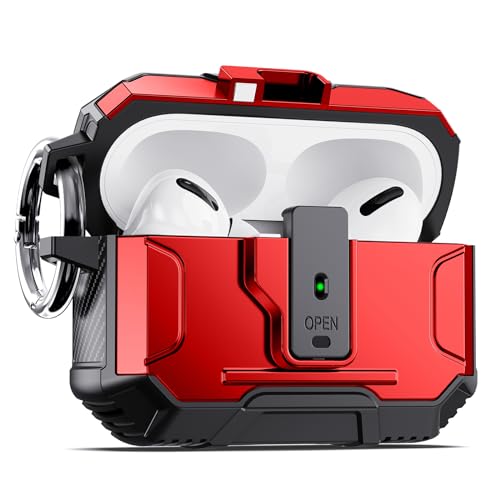 Évitez les chutes avec la coque pour AirPods Pro 2 anti-chocs à verrouillage sécurisé