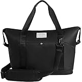 Lightweight Waterproof Expandable Large Travel Tote Bag, Sports Tote Gym Tote Bag, Shoulder Weekende