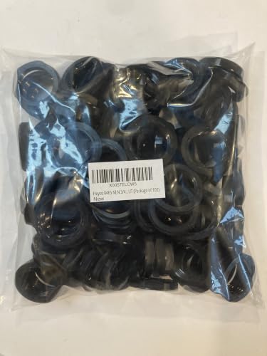 Heyco 8465 NLN 3/4 NPT Black Nylon LOCKNUT (Package of 100) image 3