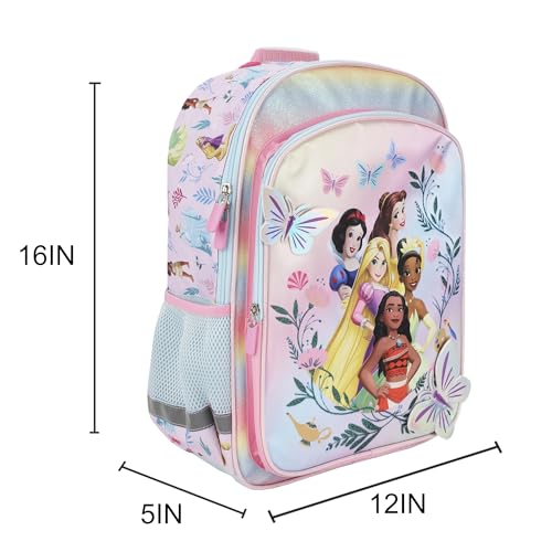 Disney Princesses 16" Kid's Backpack For School And Travel2