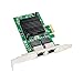 X-MEDIA XM-NA3821 PCI-E 2-Port Dual 10/100/1000Mbps Gigabit Ethernet PCI Express (PCIe x1) Server Network Card/Network Adapter, Intel 82575 Chipset, Windows 11 & Linux Supported