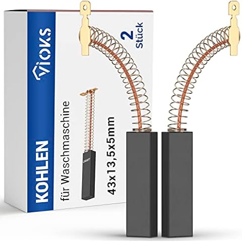 Motor Carbon Brushes Replacement for Bosch 00616505 616505 Abrasive Carbon 4.8 mm AMP for Washing Machine Parts Siemens Cover