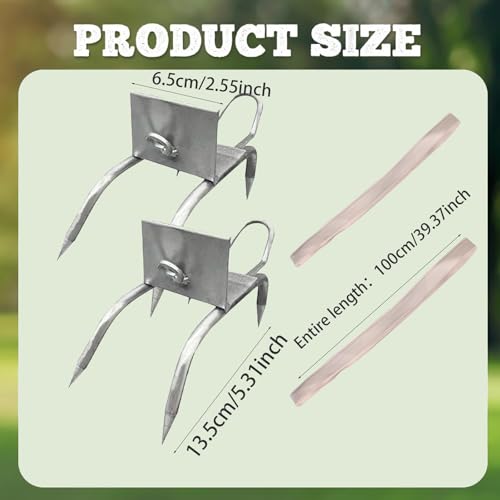 2025 New Outdoor Tree-Climbing Anti-Slip Cat Claw Shoes Set - Premium Climbing Gear for Adventurers & Arborists2