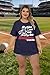 NANYUAYA Plus Size Baseball Shirts Women Funny Baseball Mom Shirt Ballgame Graphic Tshirt Game Day Fan Tee Casual Short Sleeve Top