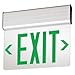 Exit Sign, Green Letter, LED