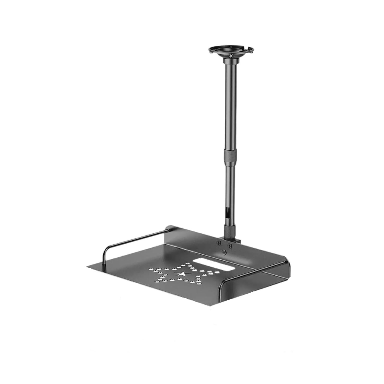 Supporto a soffitto for proiettore, staffa for vassoio, ufficio domestico | Piattaforma vassoio, Supporto telecamera, Utilizzo a soffitto a parete, Videoconferenza(Adjust 20 to 40cm)