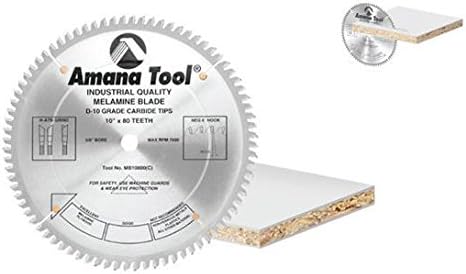 A.G.E. Series - Melamine 10" X 80T 30mm Bore (MD10-803-30)