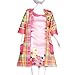 Produktbild DRESS YOUR DOLL Mini Schneiderpuppe Nähset Anfänger Mit Stoff BETTY MADRAS Modepuppen Kleidung Nähen Lernen für Kinder Kreatives Hobby für Zuhause ca. 30 x 39 cm Modedesign Puppe Fashion Design Kit