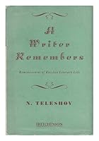 A Writer Remembers: Reminiscences of Russian Literary Life B0007IZ7NK Book Cover