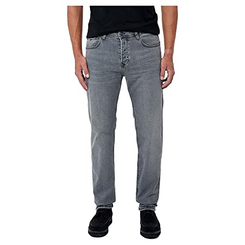 Kaporal, Pantalon pour Homme, Modèle DATTT, Couleur INOX BI, Taille 30W / 32L