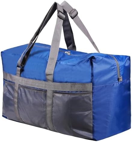 REDCAMP 75L Extra Large Duffle Bag Lightweight, Water Resistant Travel Duffle Bag Foldable for Men Women, Dark Blue