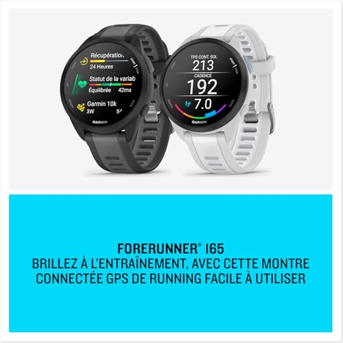 Garmin Forerunner 165 montre GPS AMOLED running