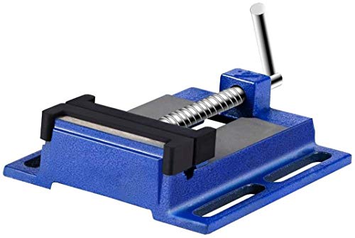 ZGRM Vise Precision Bench Clamp 4-Inch Drill Press Vise (blue2)