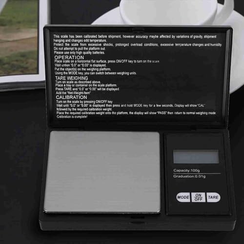 Báscula digital de bolsillo mini para joyería 100g/0.01g miniatura 5