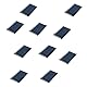 Packung mit 10 ZONADAH 125ma 1V Mini Solar Panel Kit, Batter Charger, DIY Home, Science School Projekte, Camping, Angeln, Wandern Outdoor Garten Licht Ladewerkzeuge