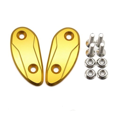Cubierta del orificio del espejo para Honda CBR1000RR 2008-2024 color amarillo