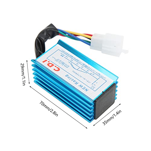 Aramox Ignitor CDI, 5 pinos CDI Igniter Aço Inoxidável CDI Box Unidade Módulo Substituição para DY10