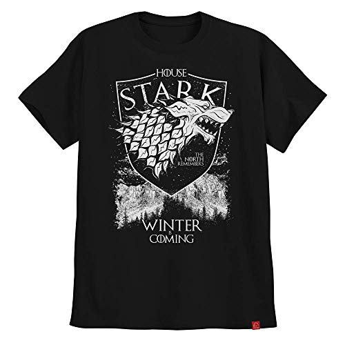 Camiseta Game Of Thrones Casa Stark Winter Is Coming North P