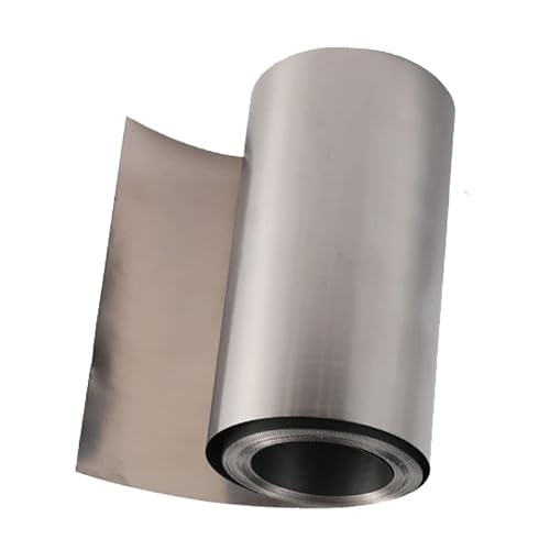 Générique Feuille de Feuille de Titane Grade 1 GR1 0.01mm 0.03mm 0.05mm 0.1mm 0.2mm 1pc (Taille : 0.1x100x1000mm 1pc) – vue 2