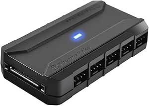 Thermaltake CA - 023–An1Nan A1–Commander-FP PWM Hub pour Ventilateurs Noir